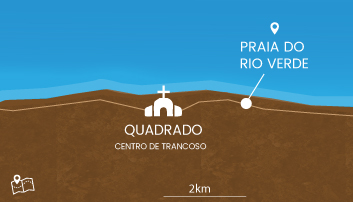 como chegar em trancoso mapa